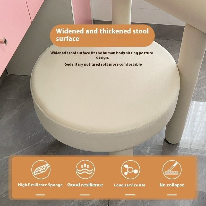 ออกแบบรูปลักษณ์ความกว้างและความหนาขึ้นออกแบบมินิมอลบ้านห้องนอนด้านหลังเก้าอี้สตูลสไตล์เพื่อรองรับเก้าอี้สีแดงแต่งหน้า 