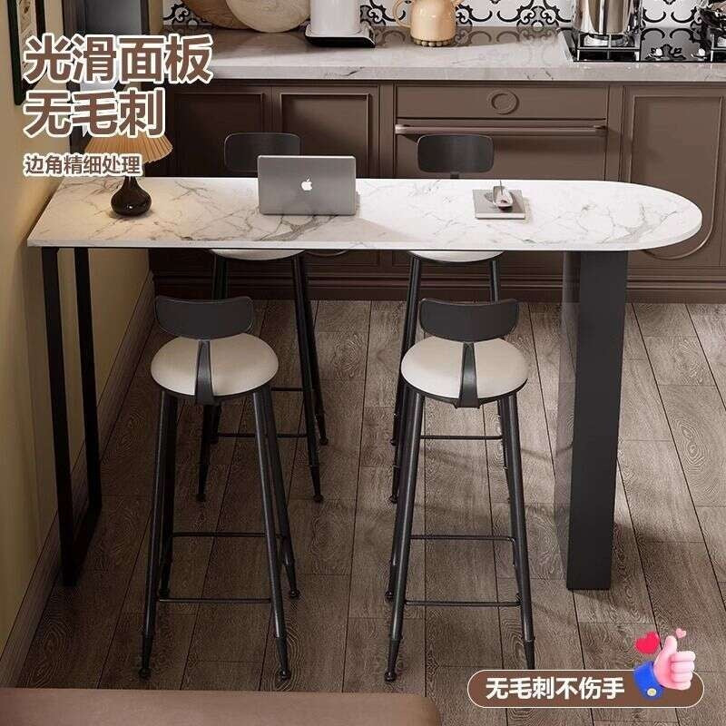 Bar Stone Board Home Ancient Chinese Style Living Room Partition Wall Dining Table Island Simple