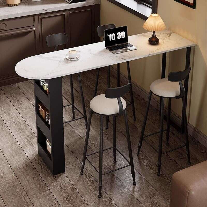 Bar Stone Board Home Ancient Chinese Style Living Room Partition Wall Dining Table Island Simple