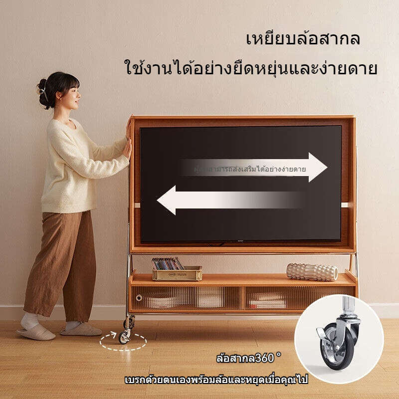 ห้องครัวอเมริกันออกแบบวินเทจความรู้สึกทีวีตู้เก็บห้องนั่งเล่นภายในบ้านรอยขนาดเล็กได้