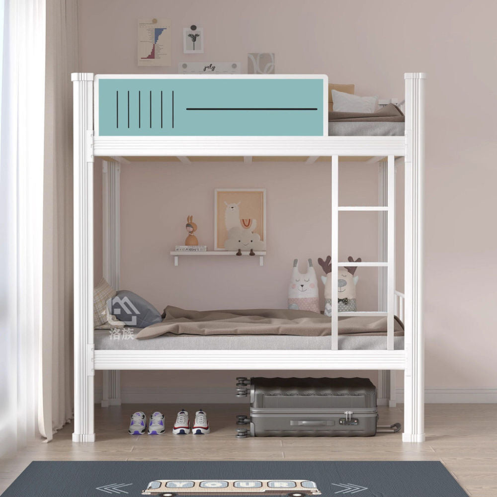 Upper bunk upper lower double beds, apartment shelves, high and low steel shelves