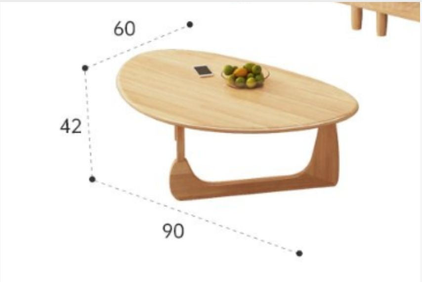 Nordic Full Set Solid Wood Sofa with Cloud Fabric, Simple Modern Living Room for Small Homes