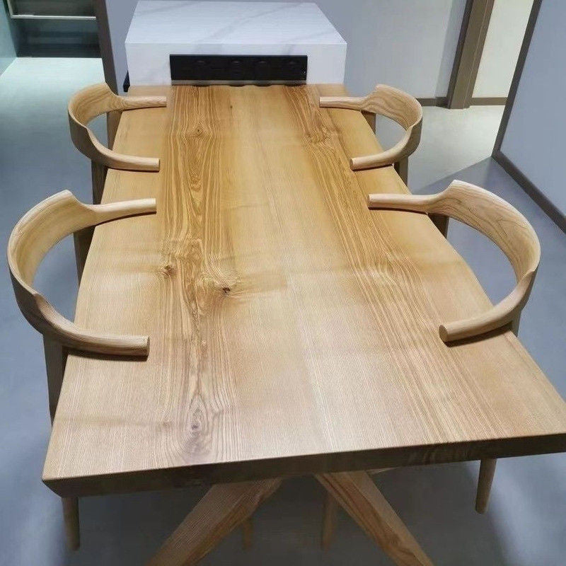 เก้าอี้ในบ้านแขนโมเดิร์นนอร์ดิกโครงสร้างโฮมสเตย์รองรับกลับเก้าอี้นมัสการ 