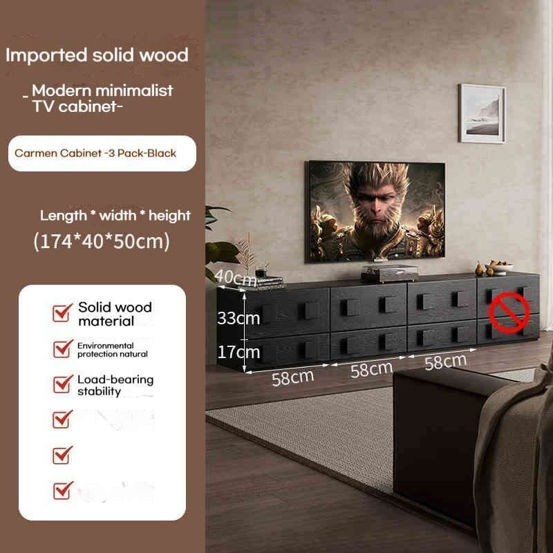 Ministry Free Combination Living Room Storage Bedside TV Cabinet Premium Multifunctional