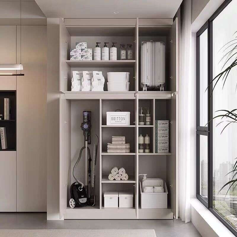 QW- Aluminum Balcony Bedroom Storage Cabinet