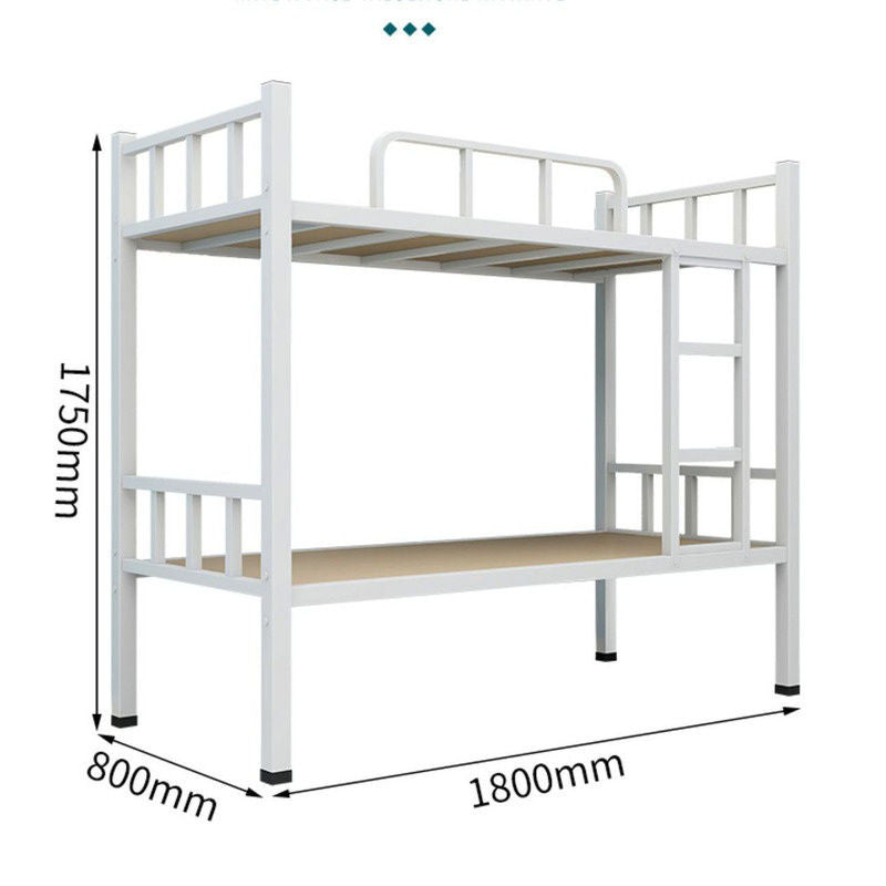 Upper lower wrought iron bunk high and low steel frame beds, double beds