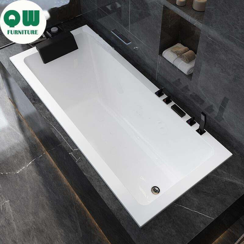 QW- EmbeddedEmbedded Embedded acrylic bathtub Bathtub for home use