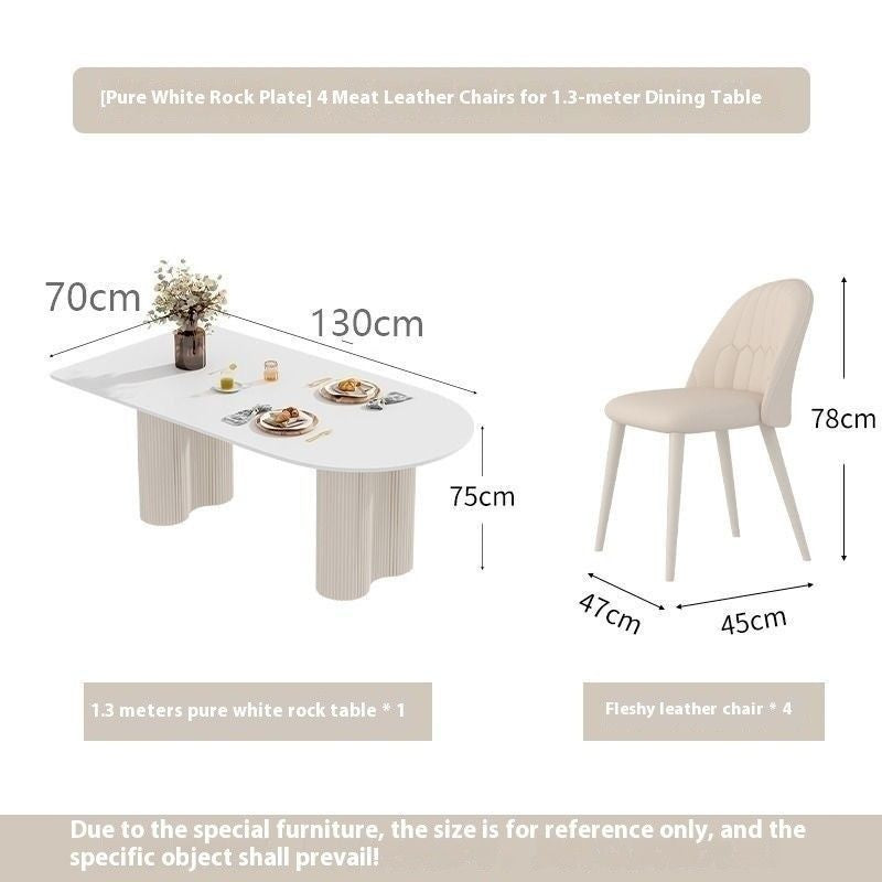 โต๊ะเก้าอี้ Island Table Slate ส่วนใหญ่จะดูหรูหราสไตล์ฝรั่งเศสครีมในส่วนของโต๊ะเก้าอี้รวมร้านอาหารหน้าแรก