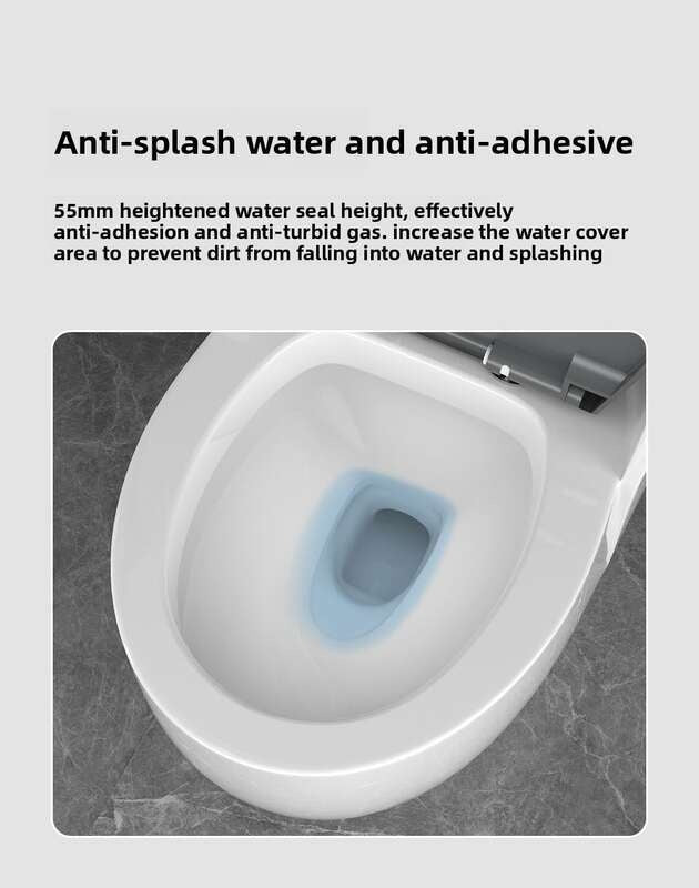 QW- Ceramic Toilet Bowl in the Bathroom