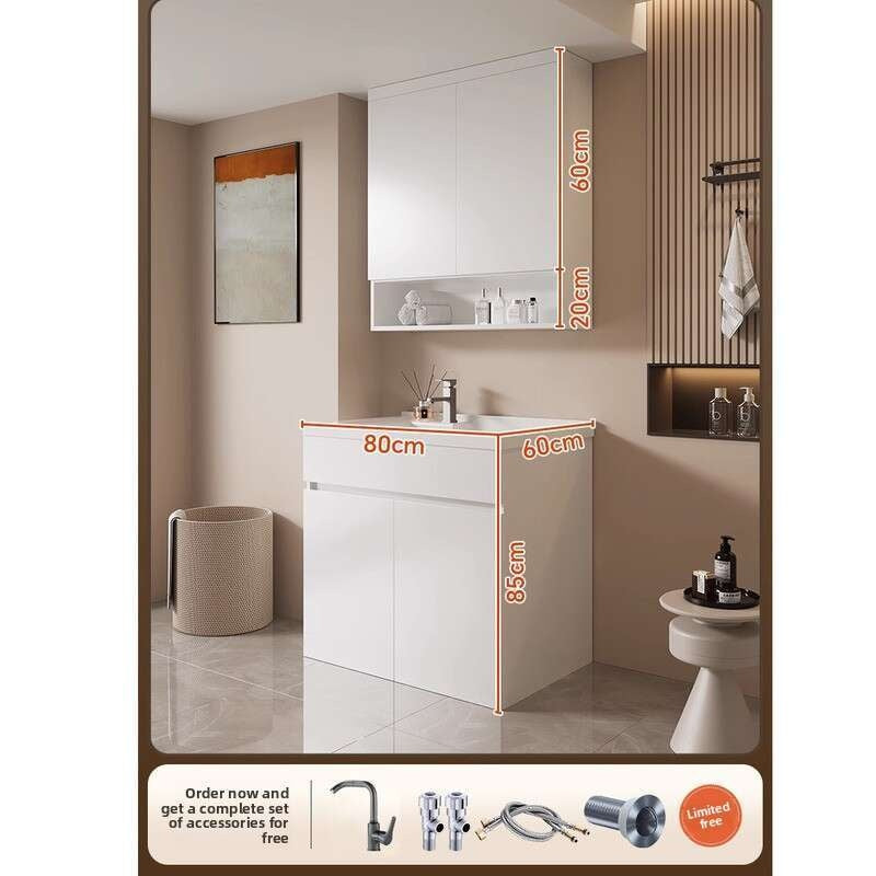 QW- Bathroom Balcony Cabinet, Aluminum Storage Cabinet