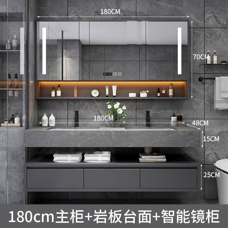 ห้องน้ำภายใน, ตู้กระจกอัจฉริยะ, ส่วนประกอบทั้งหมด 