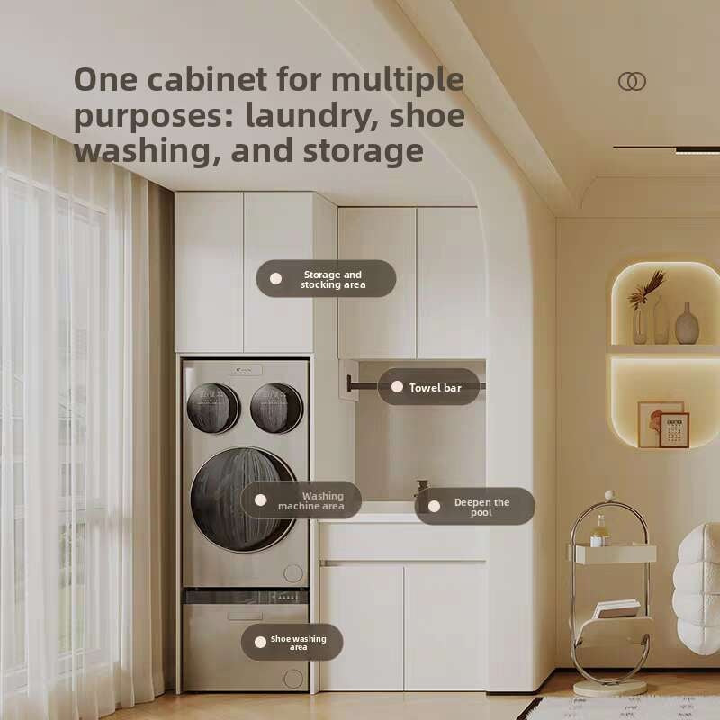 QW- Aluminum Balcony Bedroom Storage Cabinet