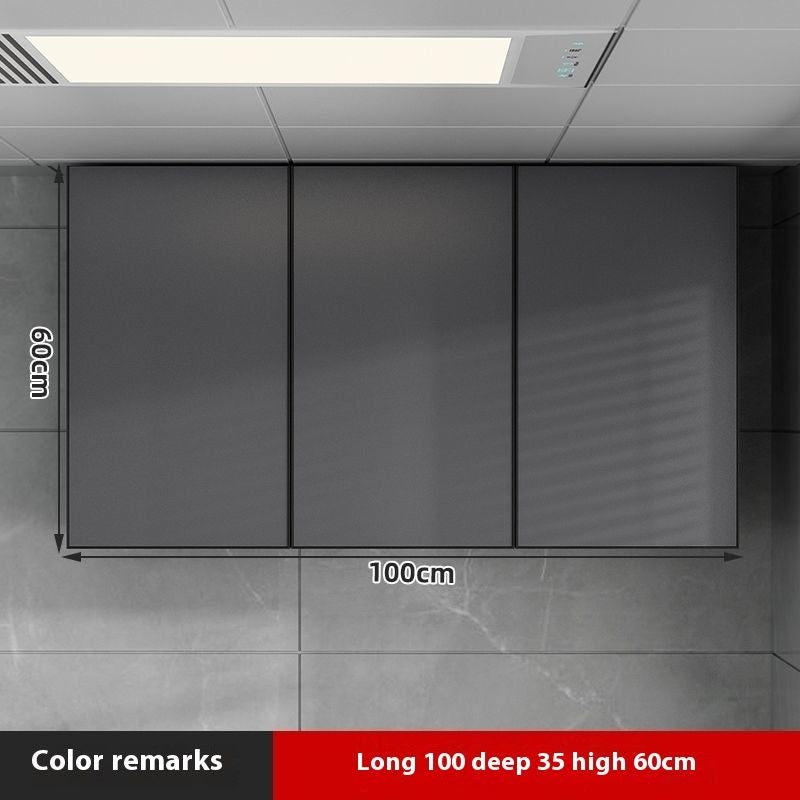 QW- Aluminum Alloy Kitchen Hanging Storage Waterproof Cabinet