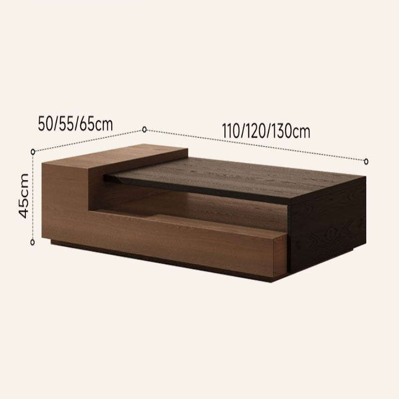 Modern Solid Wood Living Room Side Coffee Table for Home