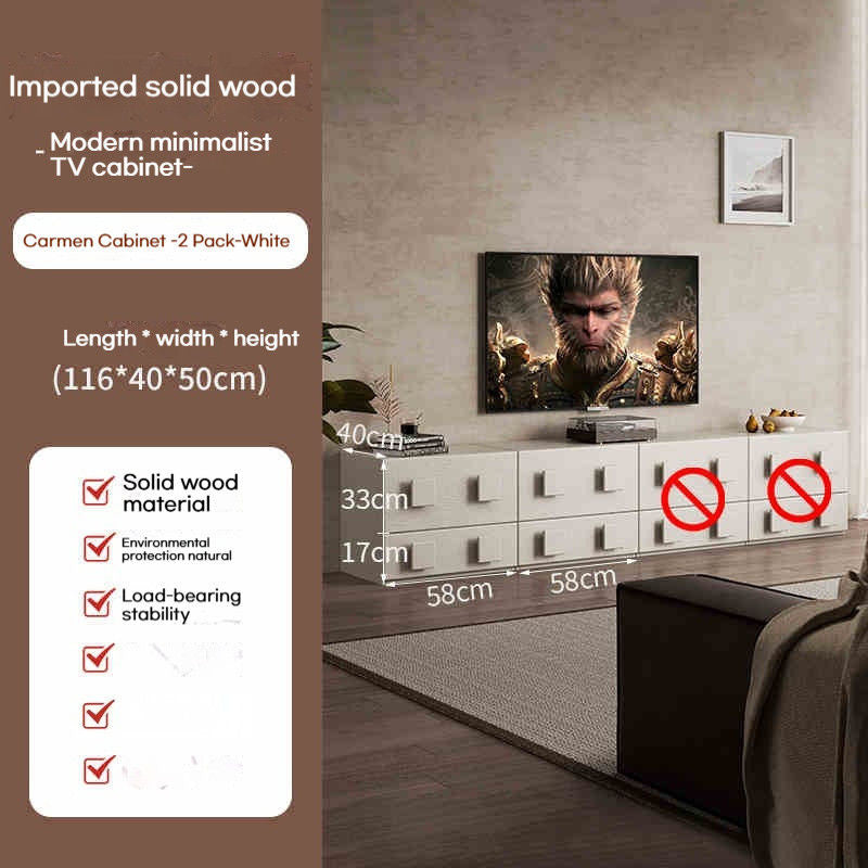 Ministry Free Combination Living Room Storage Bedside TV Cabinet Premium Multifunctional