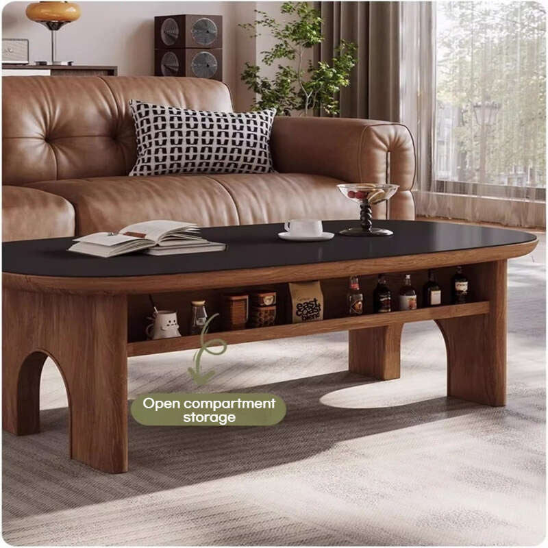 Stone Board Living Room Home Modern Simple Coffee Table