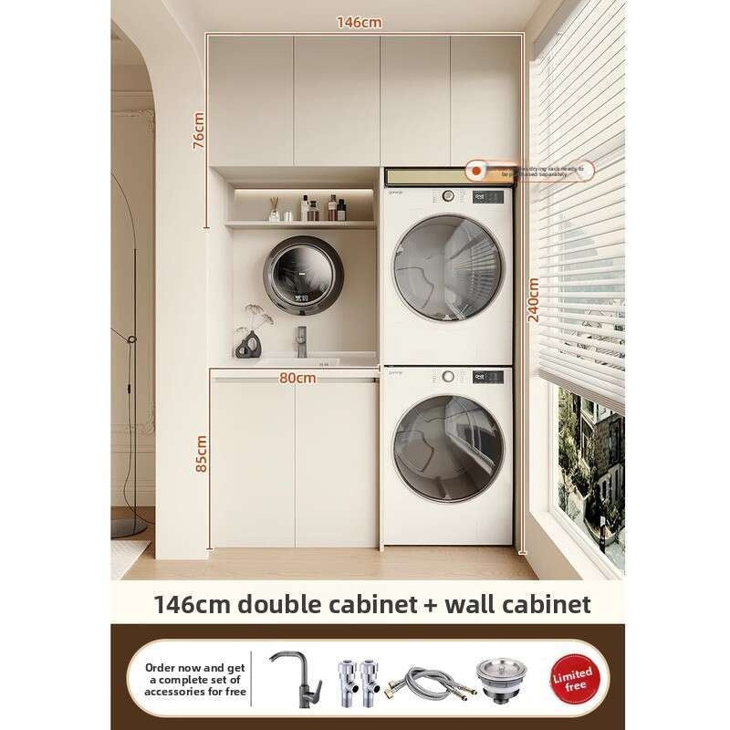 QW- Aluminum Balcony Bedroom Storage Cabinet