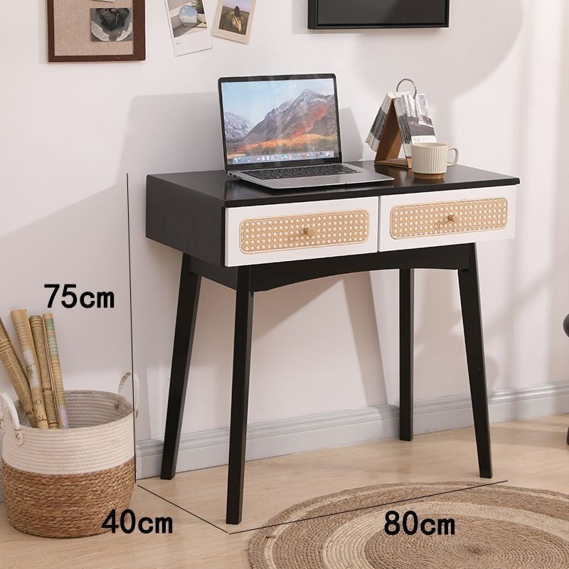 Modern Wicker Nordic Simple Home Bedroom European Style Makeup Dressing Table