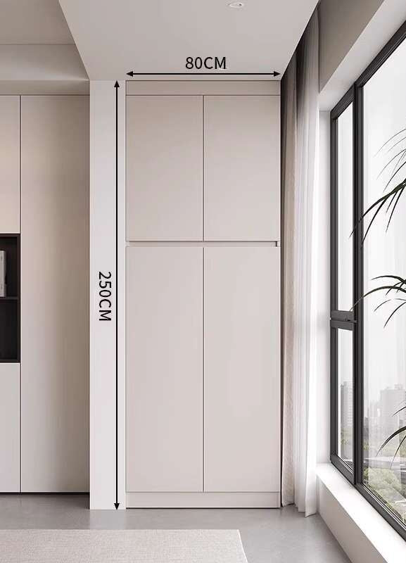 QW- Aluminum Balcony Bedroom Storage Cabinet