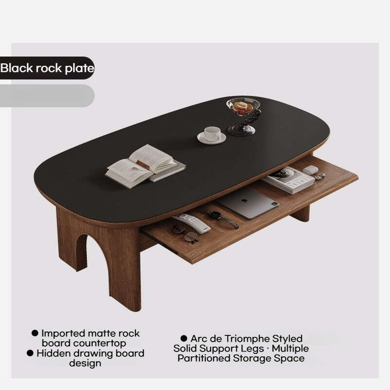 Stone Board Living Room Home Modern Simple Coffee Table