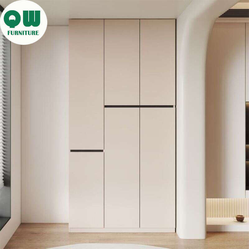 QW- can be customized Aluminum Balcony Bedroom Storage Cabinet