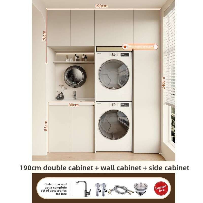 QW- Aluminum Balcony Bedroom Storage Cabinet