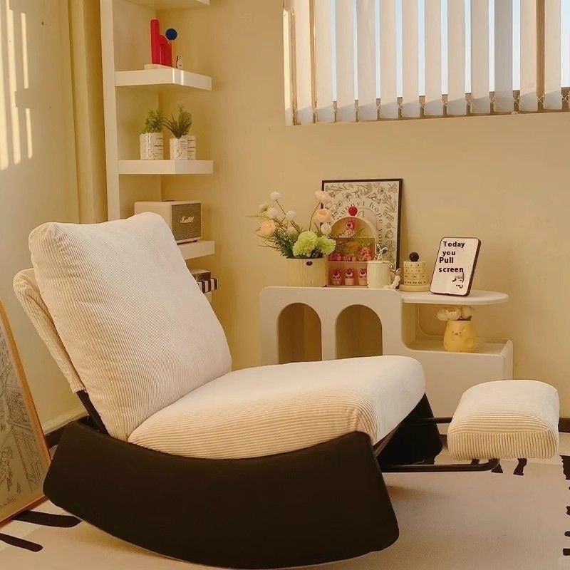 Lazy Rocking Single Lounge Chair Living Room Sofa Five Gear Adjustable