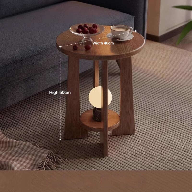 Full solid wood living room coffee home tea balcony low table