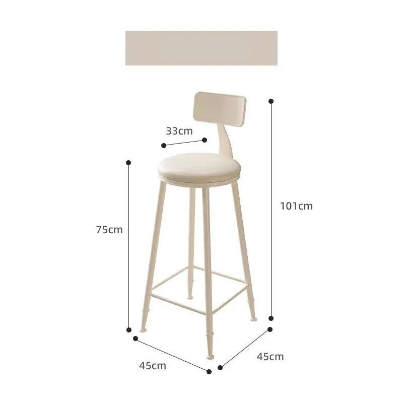 Bar light luxury stone table, living room, kitchen, partition edge, bar counter, balcony with wall, high foot table
