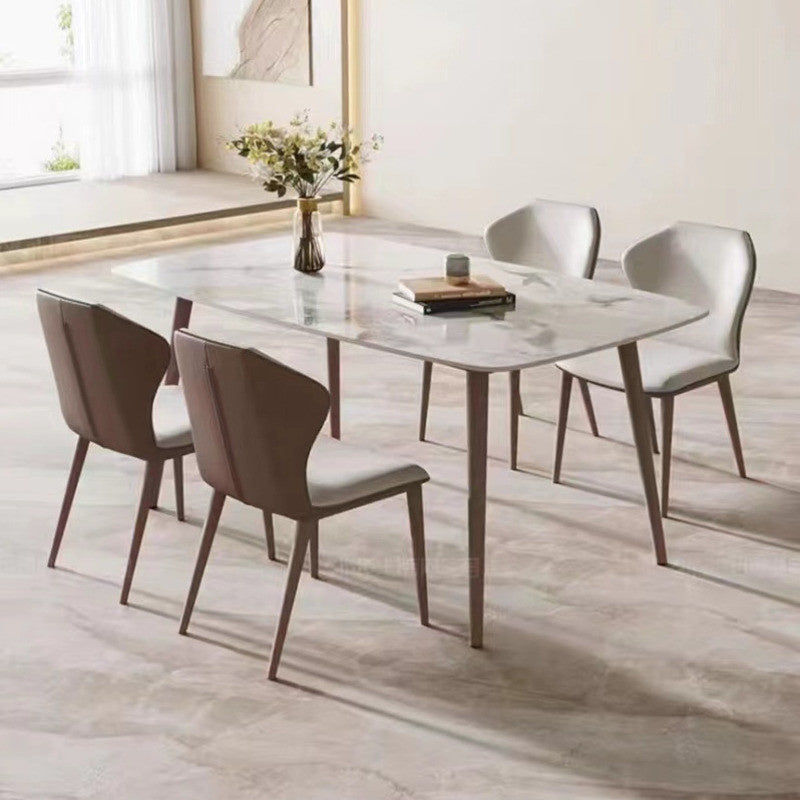 Soft Granite Dining Table Small modern style, suitable for living room or dining room.