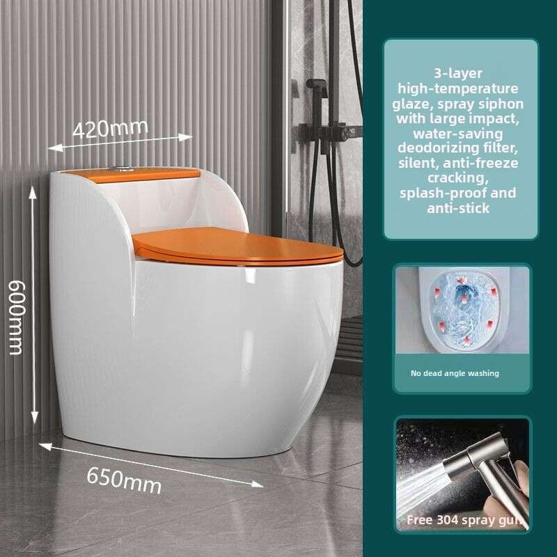 QW- Ceramic Toilet Bowl in the Bathroom