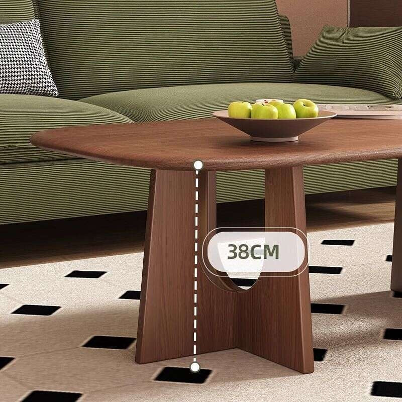 Full solid wood living room coffee home tea balcony low table