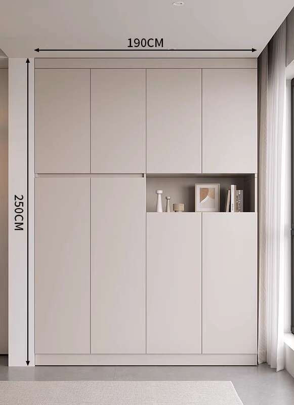 QW- Aluminum Balcony Bedroom Storage Cabinet