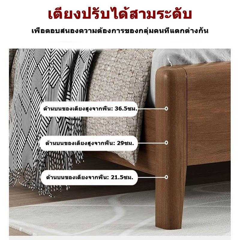 ตู้เสื้อผ้าและเตียงแบบเรียบง่ายสามารถจัดเก็บได้หลายขนาดพร้อม USB