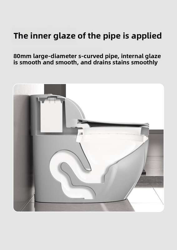 QW- Ceramic Toilet Bowl in the Bathroom