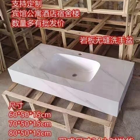QW- Bathroom Artificial Stone Ceramic Basin