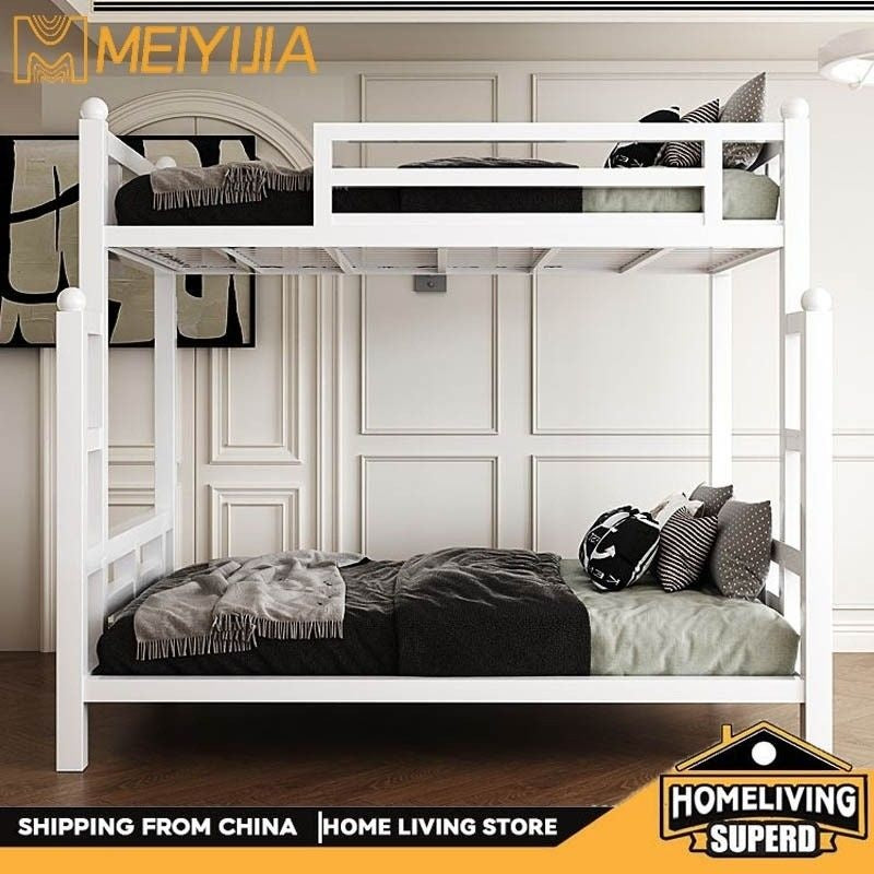 Bunk shelf, frame, upper and lower high-low bed, steel frame bed