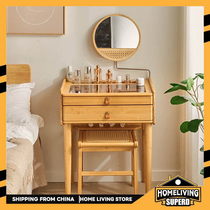 Japanese style table, bedroom, small 60 cm.The dressing table is very narrow.