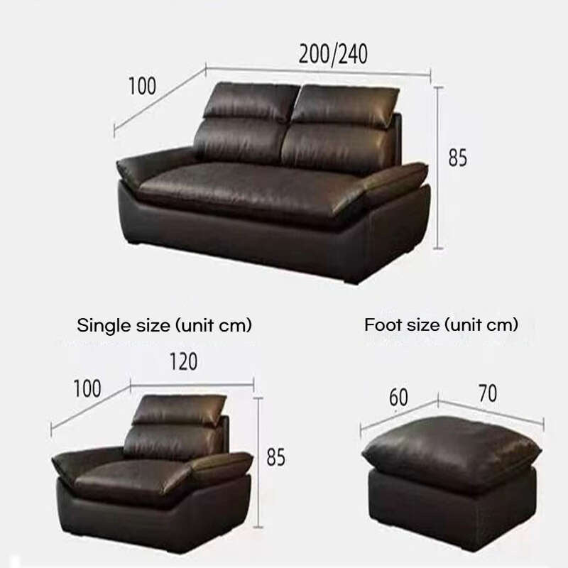 Sailing high living room, Italian luxury leather sofa, light