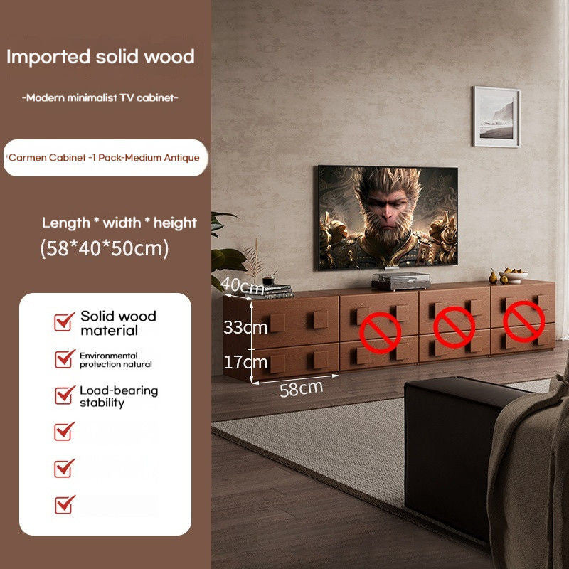 Ministry Free Combination Living Room Storage Bedside TV Cabinet Premium Multifunctional