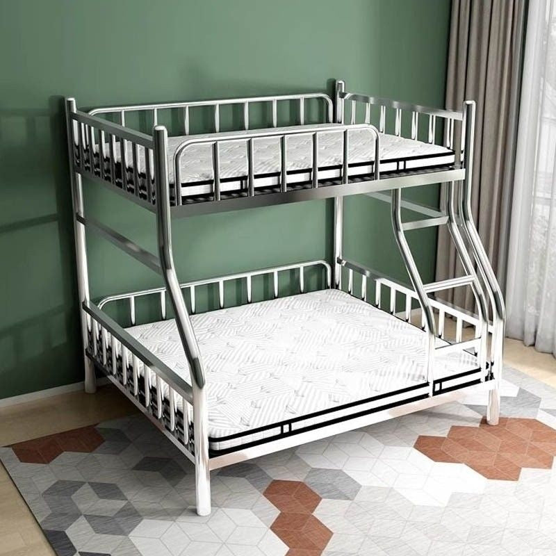 Bunk 304 thick stainless steel does not rust, high-low template bunk bed