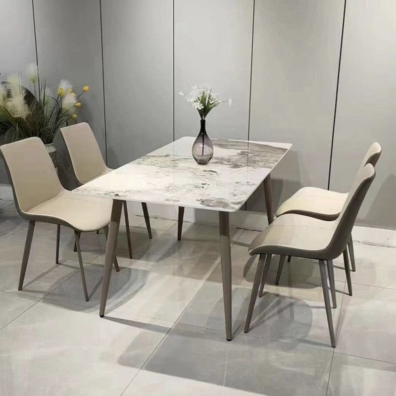 Soft Granite Dining Table Small modern style, suitable for living room or dining room.