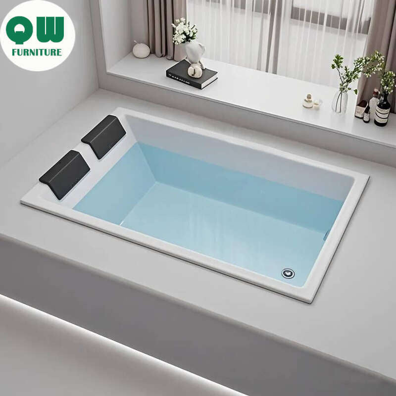 QW- EmbeddedEmbedded Embedded acrylic bathtub Bathtub for home use