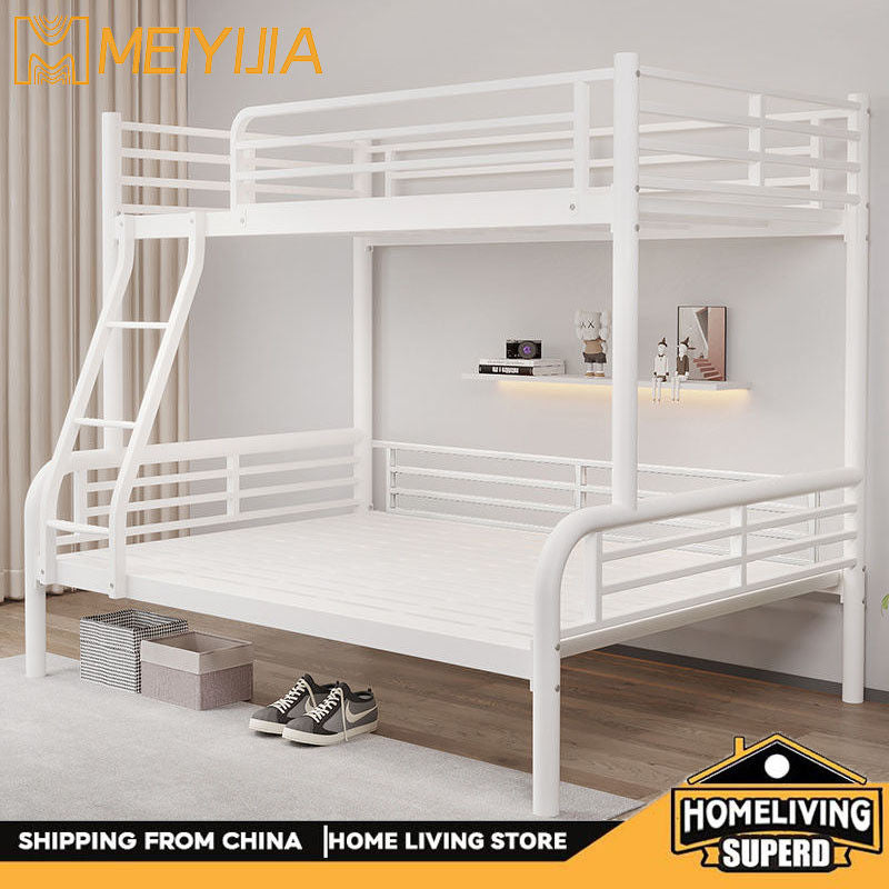 Children's down, wrought iron high low, mother's steel frame, double bed, bunk bed up and down