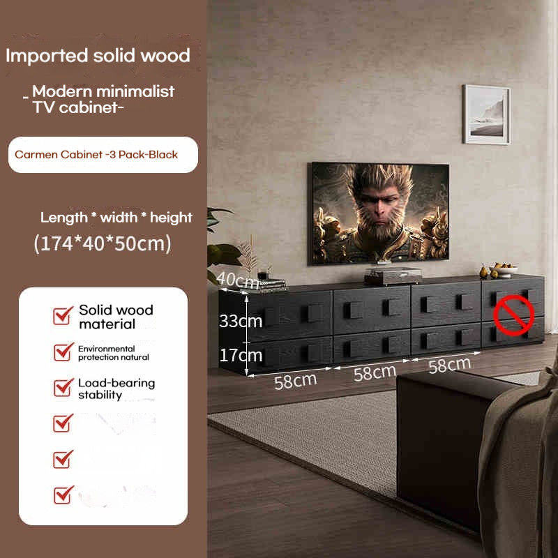 Ministry Free Combination Living Room Storage Bedside TV Cabinet Premium Multifunctional