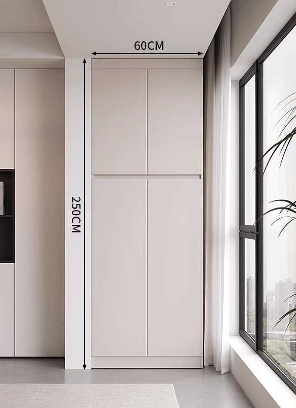 QW- Aluminum Balcony Bedroom Storage Cabinet