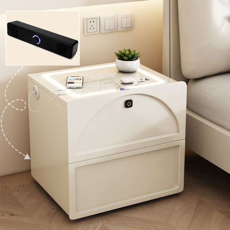 สมาร์ทครีมลมพร้อมล็อคโต๊ะเพื่อรองรับความต้องการห้องนอนที่ทันสมัยตู้อเนกประสงค์