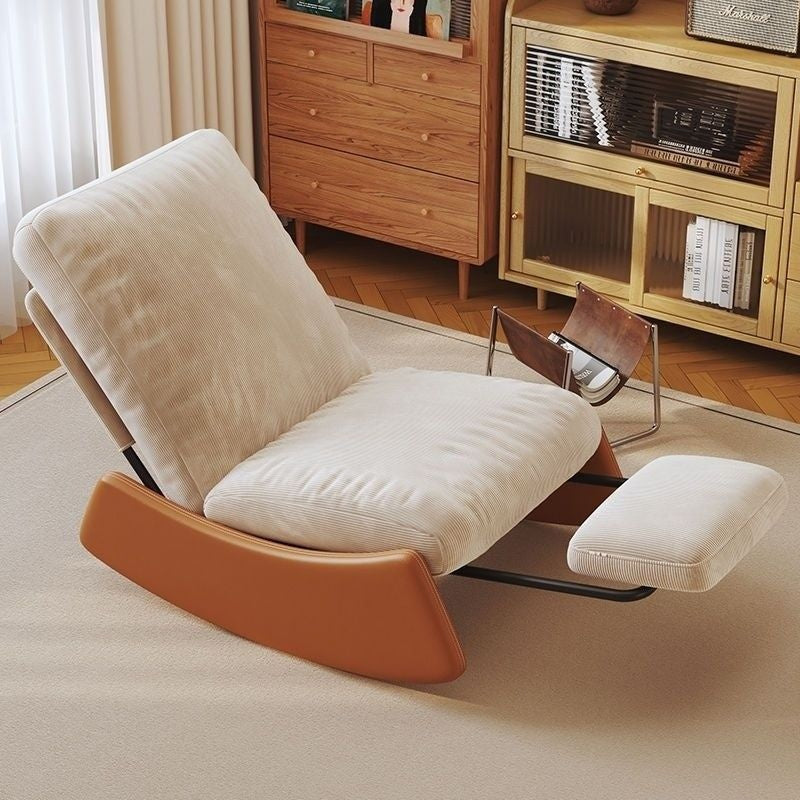 Lazy Rocking Single Lounge Chair Living Room Sofa Five Gear Adjustable