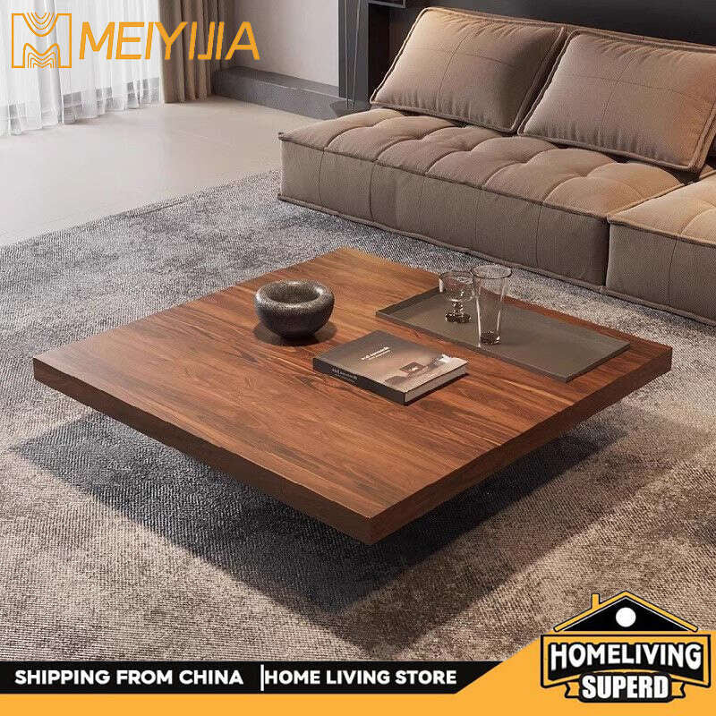 Modern Home Furniture Tall Italian Square Coffee Table