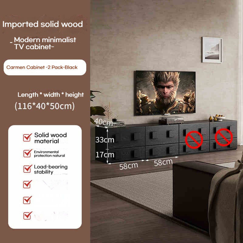 Ministry Free Combination Living Room Storage Bedside TV Cabinet Premium Multifunctional